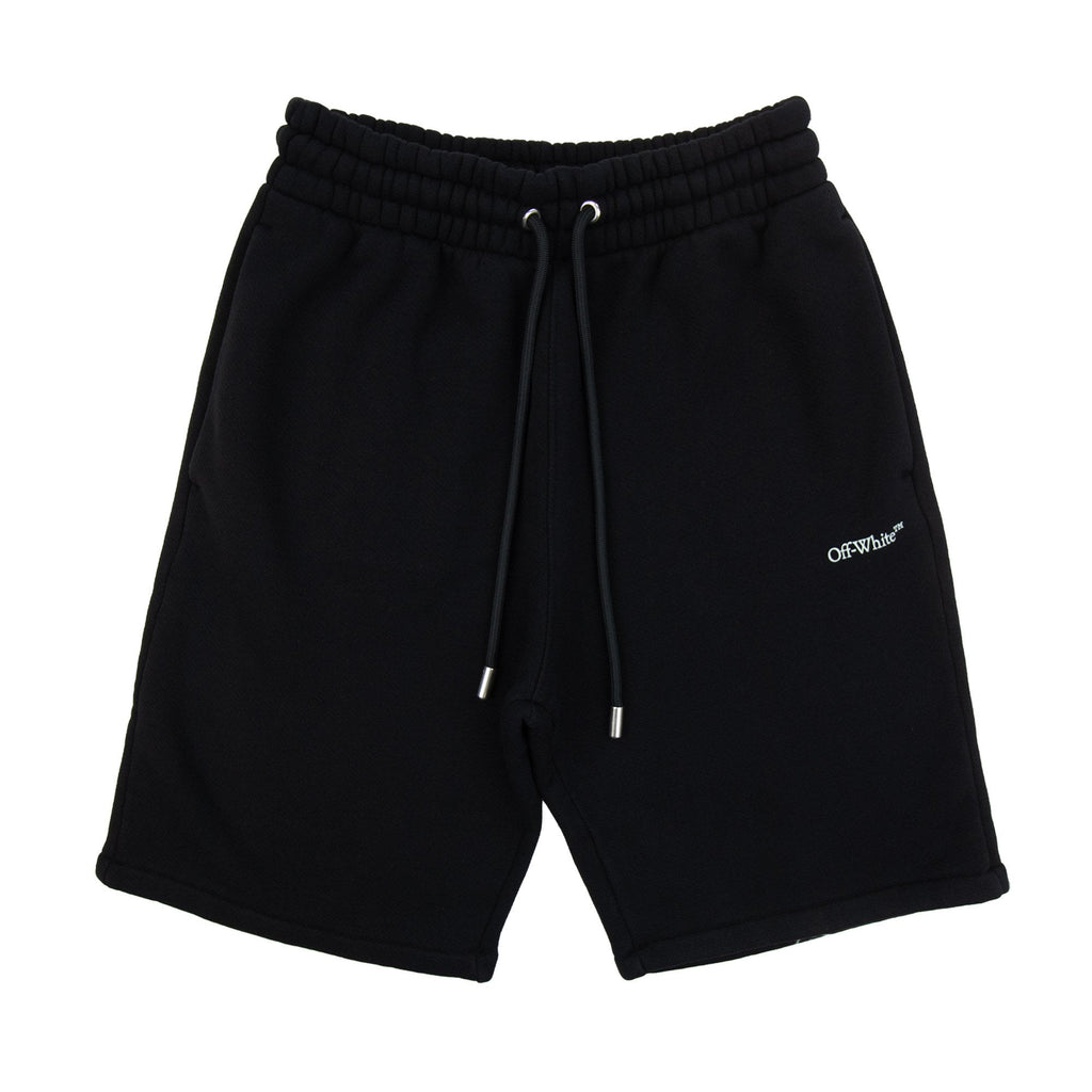 Off White Vibe Arrow Skate Sweatshorts Black/aqua