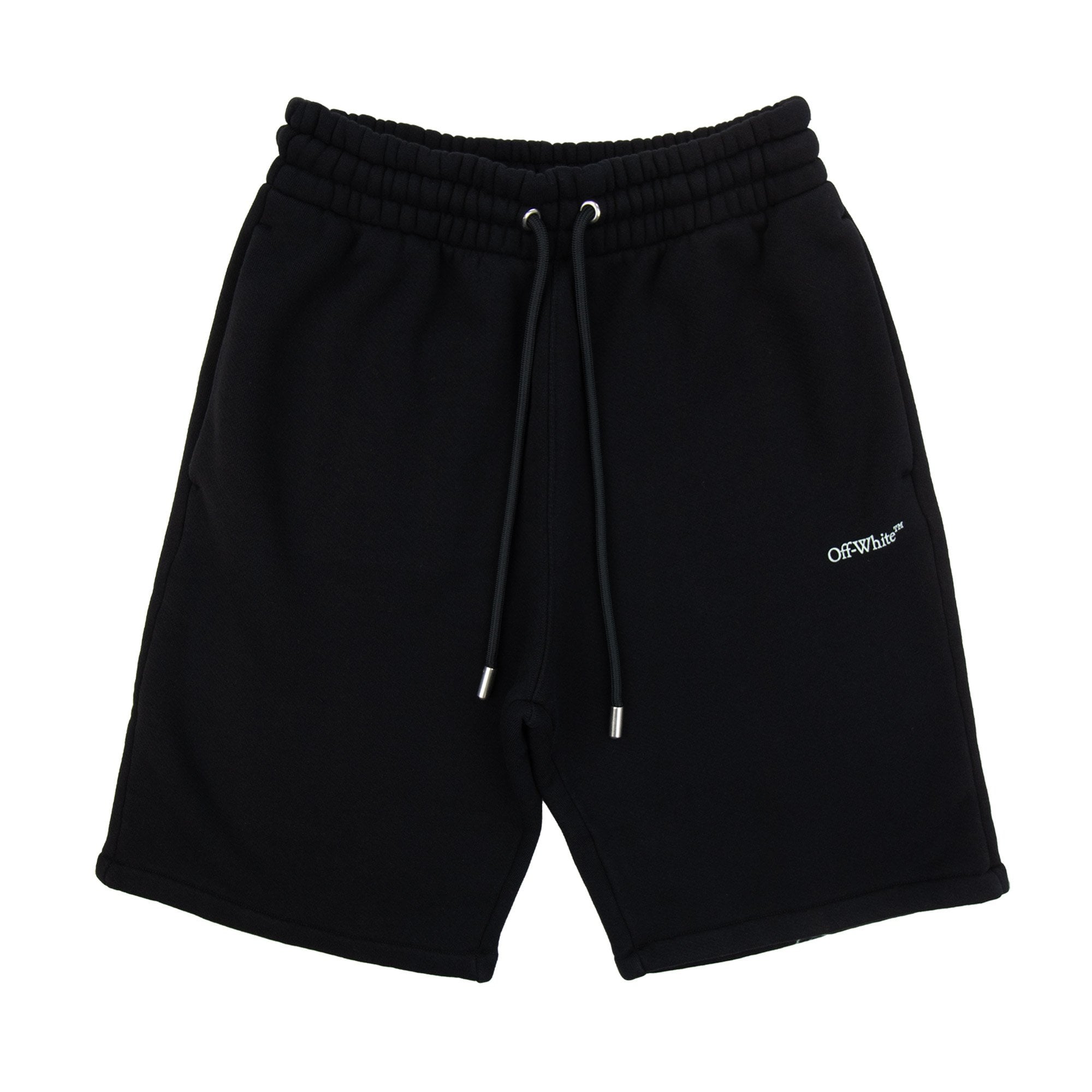 Off White Vibe Arrow Skate Sweatshorts Black/aqua
