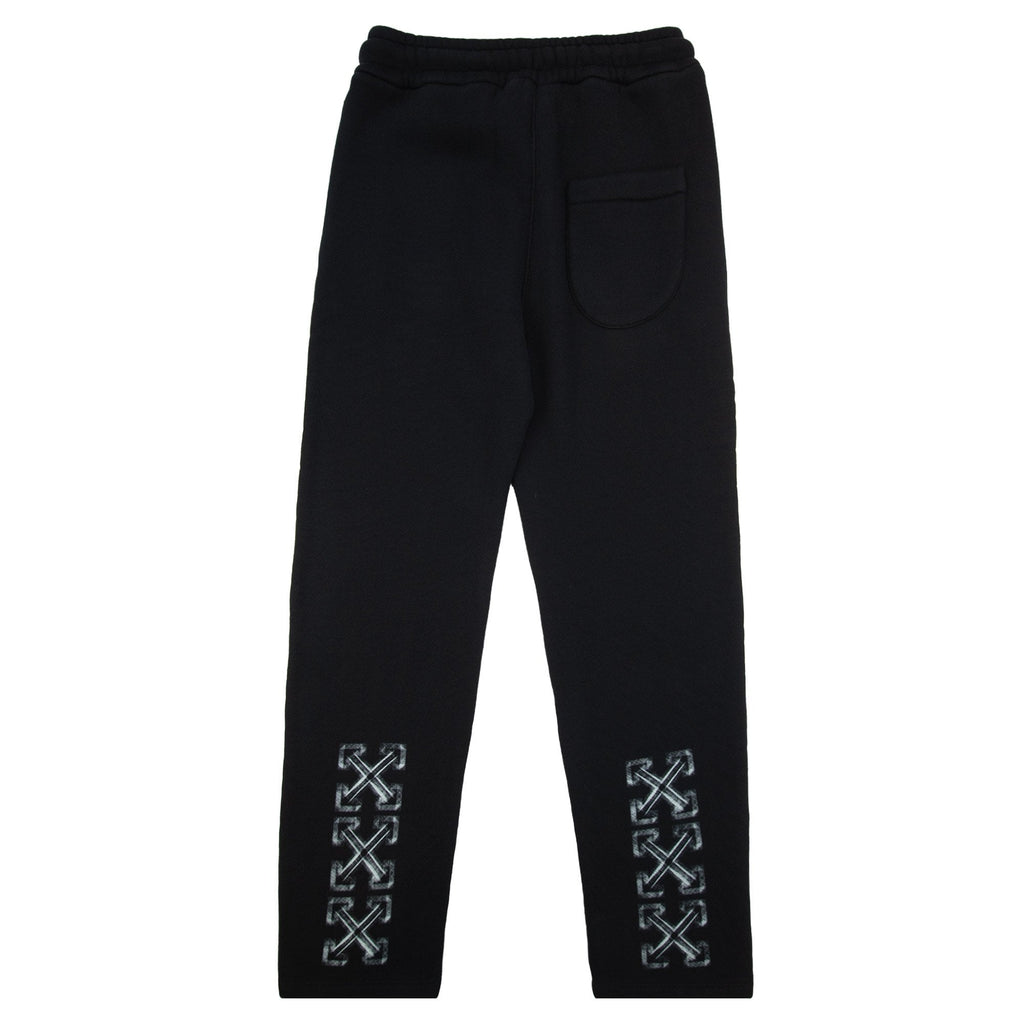 Off White Vibe Arrow Sweatpants Black/aqua