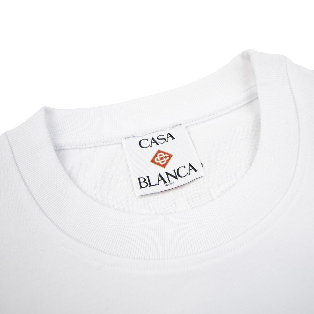 Casablanca La Days Printed T Shirt White