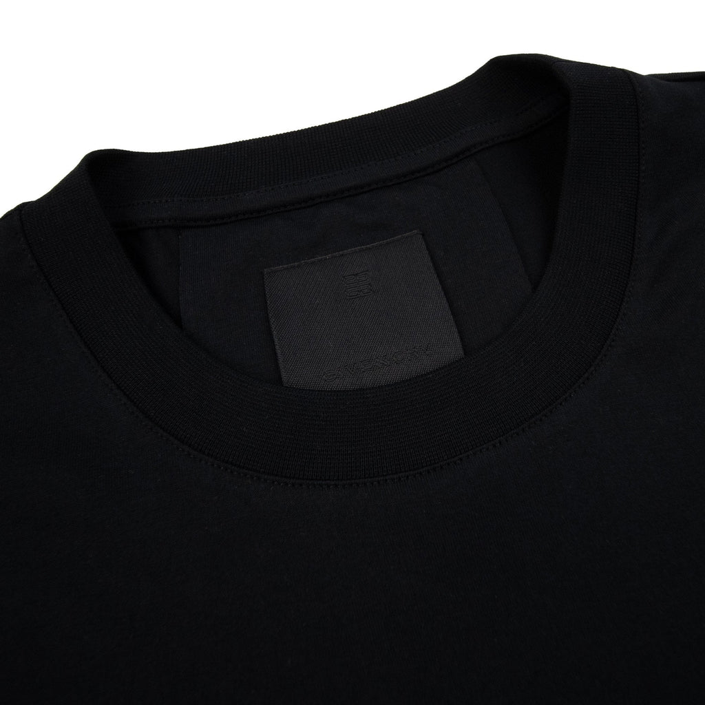 Givenchy Paris Reverse Logo 'Slim Fit' T Shirt Black 001