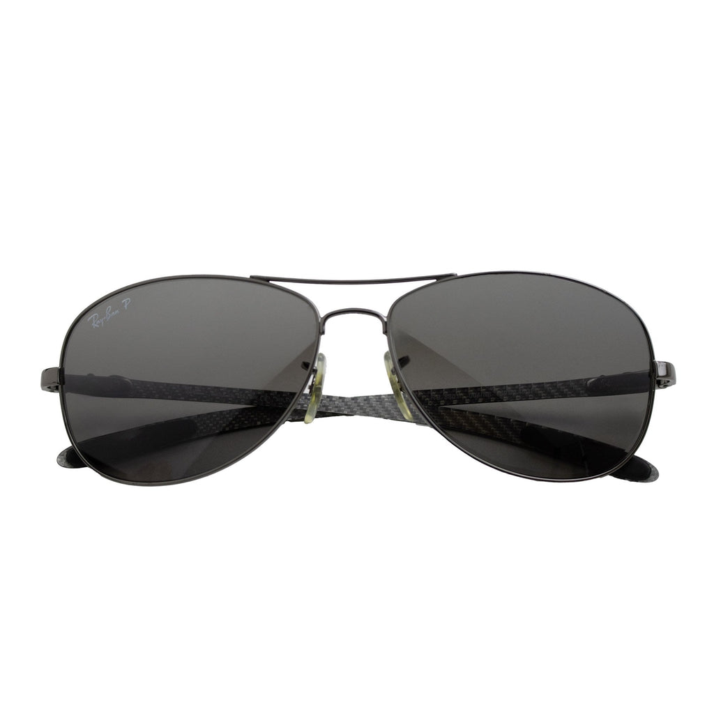 Ray.ban Gunmetal Polarised Sunglasses Gunmetal