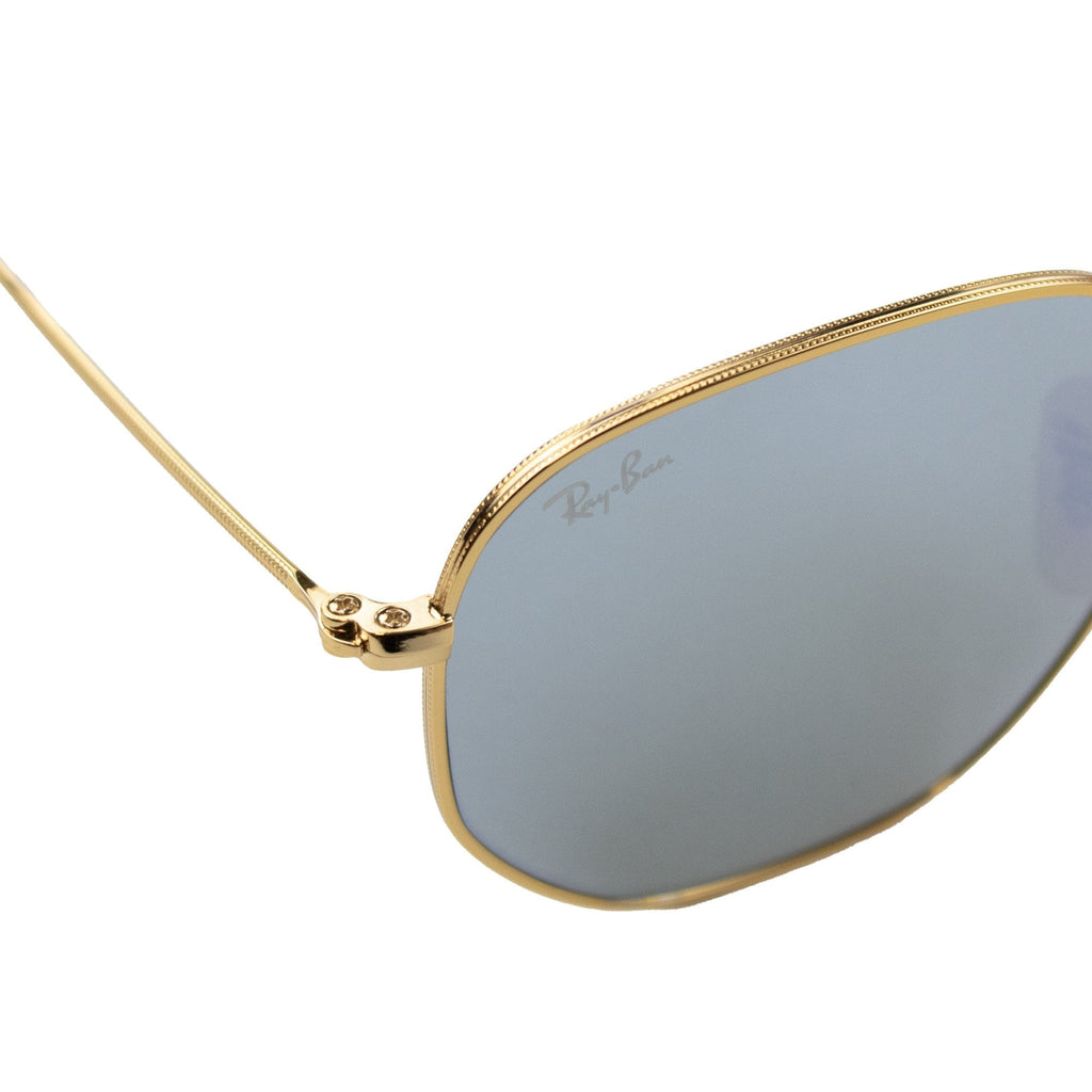 Ray.ban Hexagonal Flat Lenses Sunglasses Arista Gold
