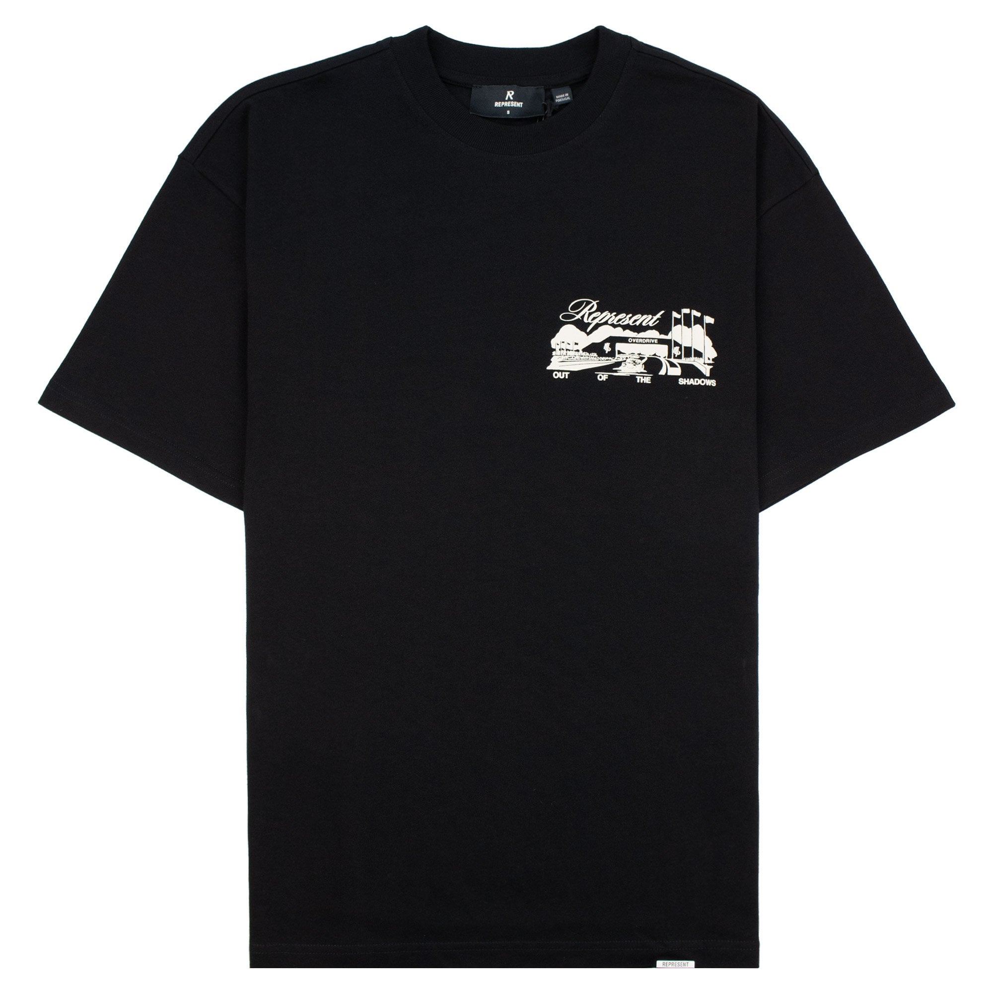 Represent Raceway T-shirt Jet Black