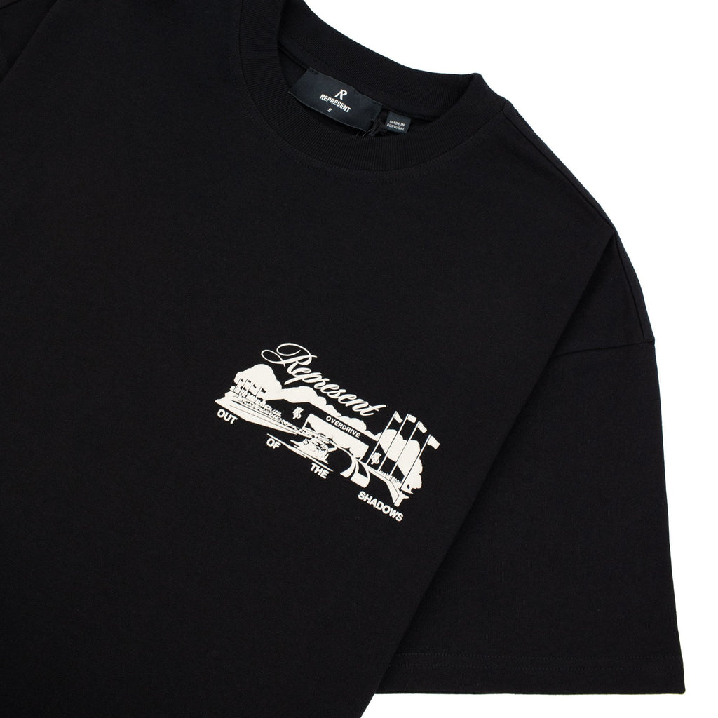 Represent Raceway T-shirt Jet Black