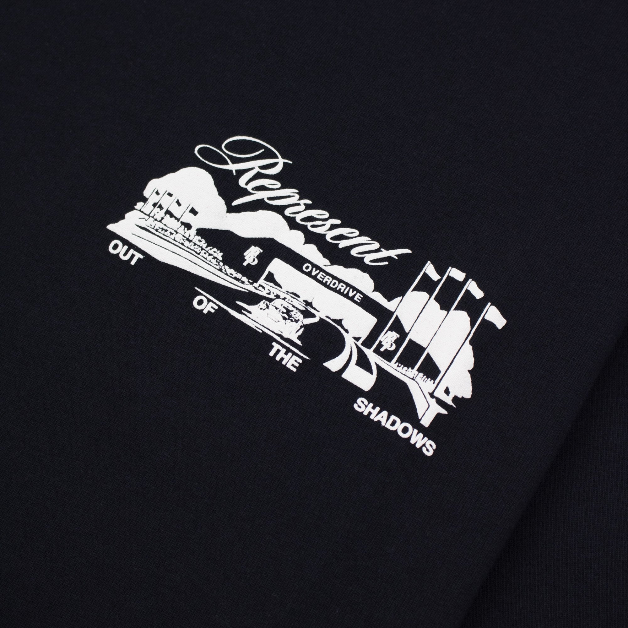 Represent Raceway T-shirt Jet Black