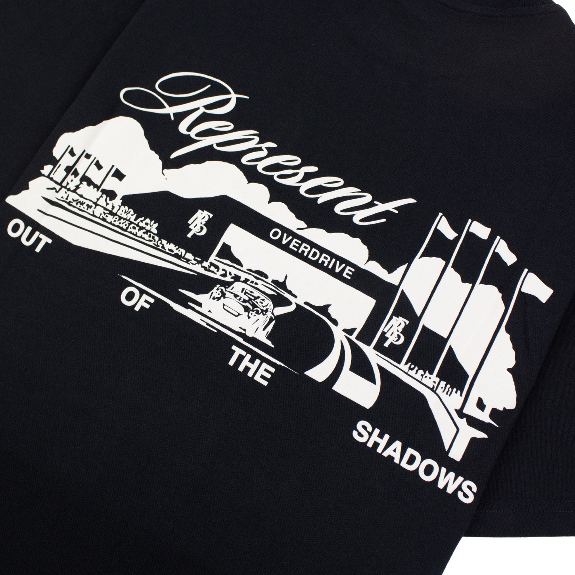 Represent Raceway T-shirt Jet Black