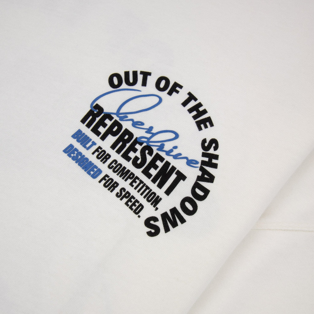 Represent Out Of The Shadows T Shirt Flat White