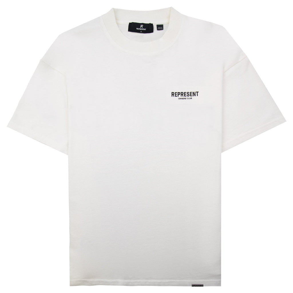 Represent Owners Club T-shirt Flat White