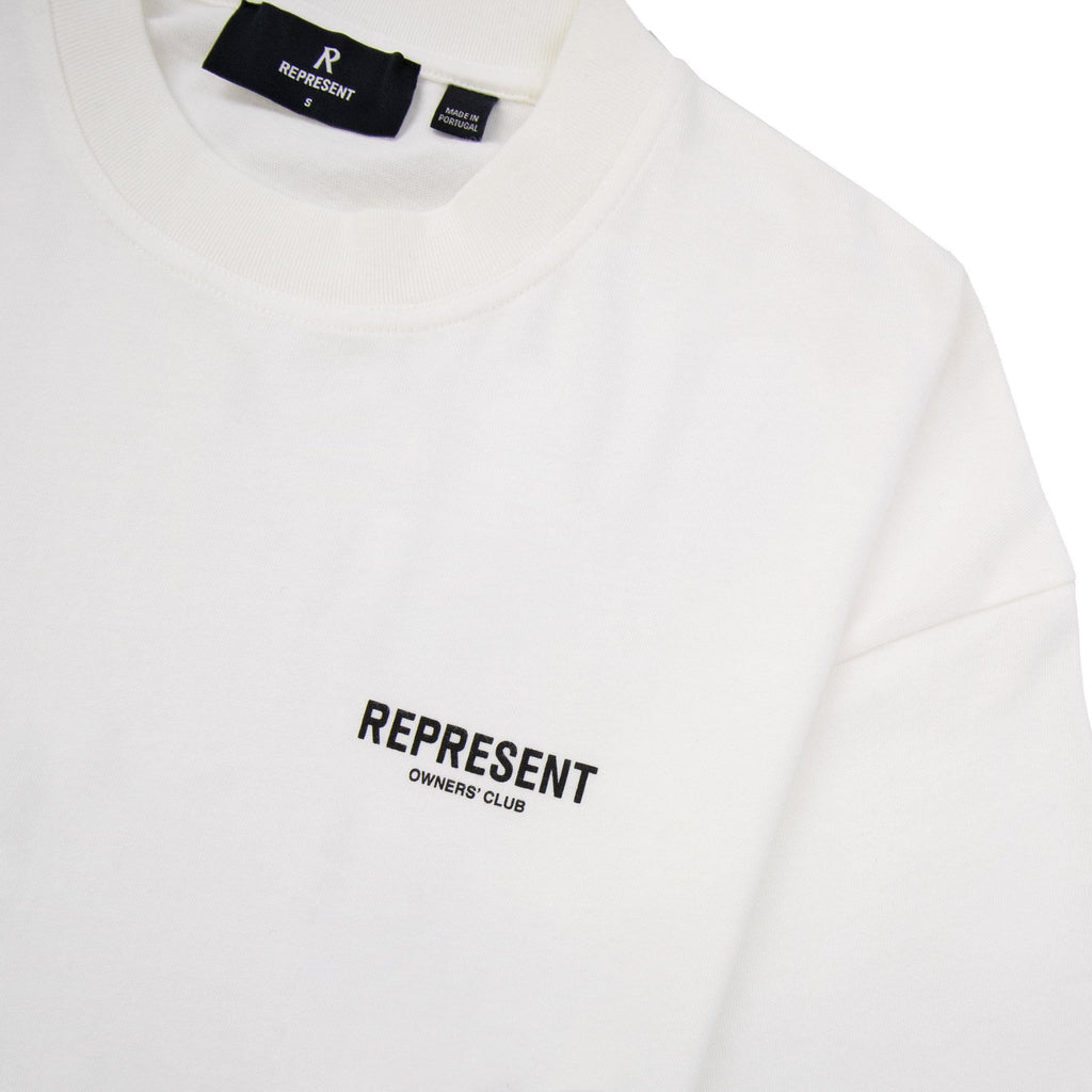 Represent Owners Club T-shirt Flat White