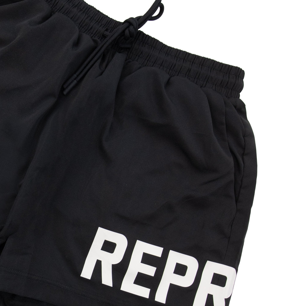 Represent Swim Shorts Black