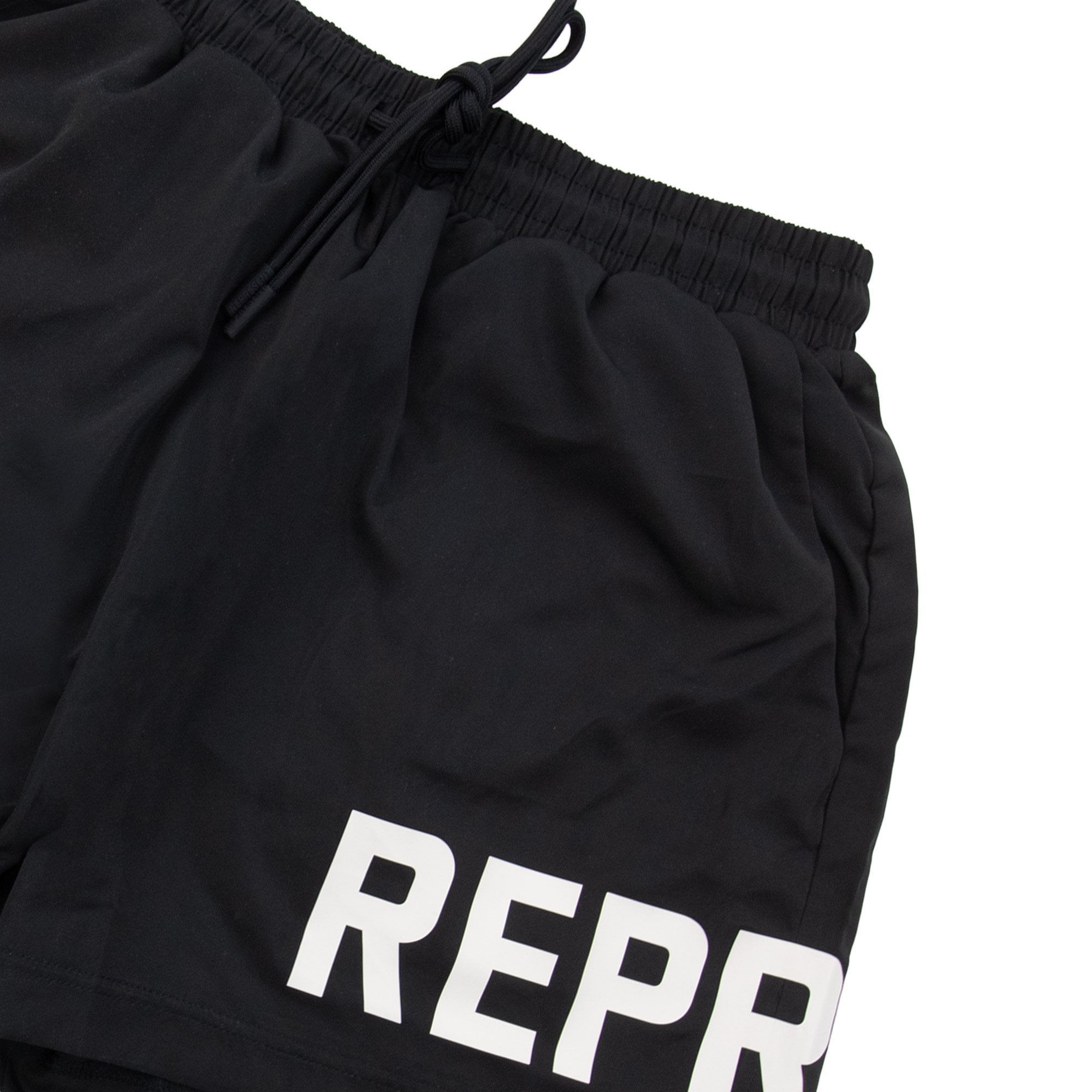 Represent Swim Shorts Black
