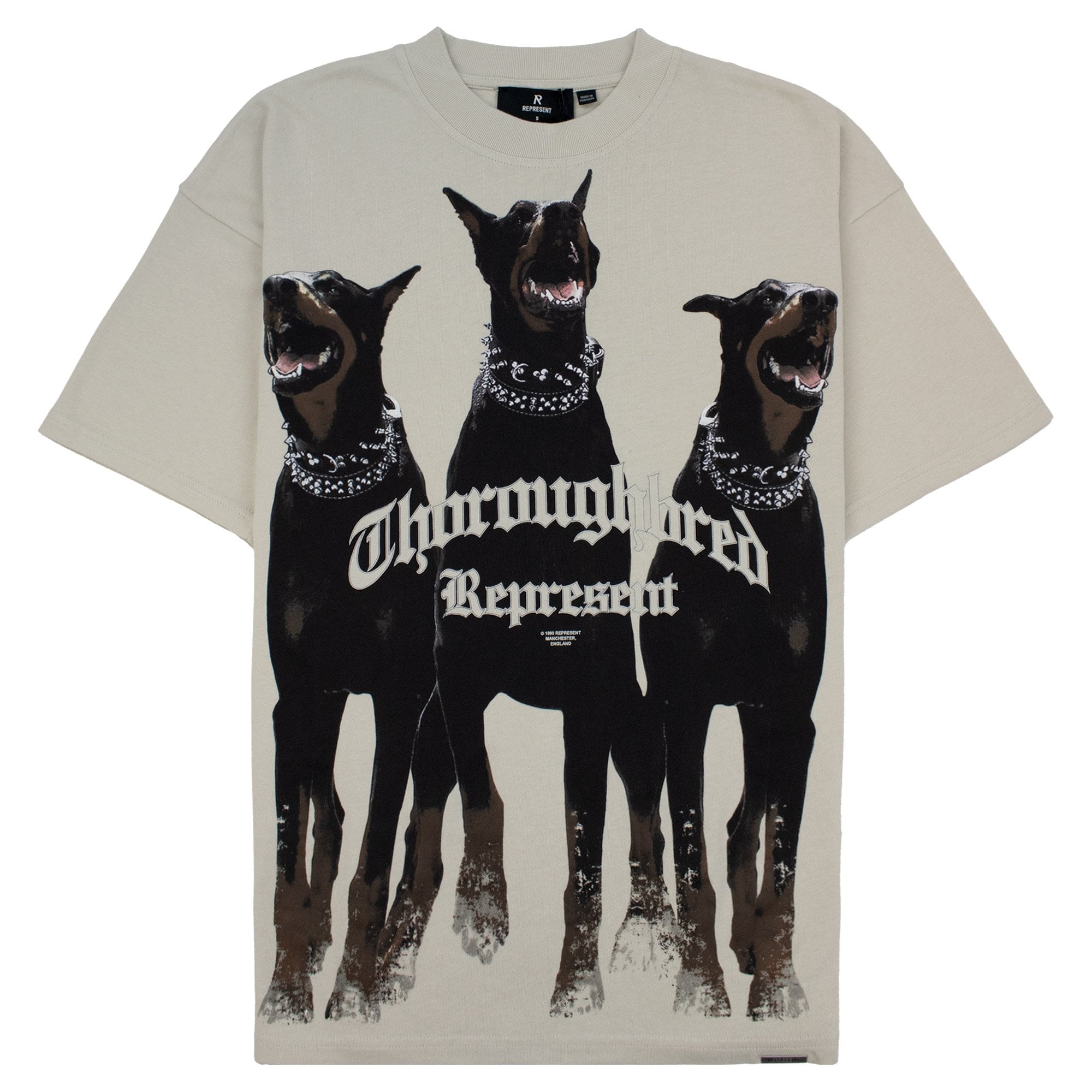 Represent Thoroughbred T Shirt Vintage White