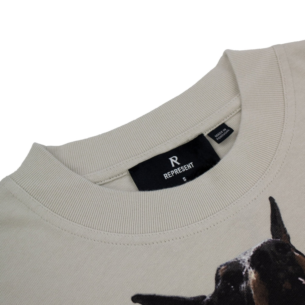 Represent Thoroughbred T Shirt Vintage White