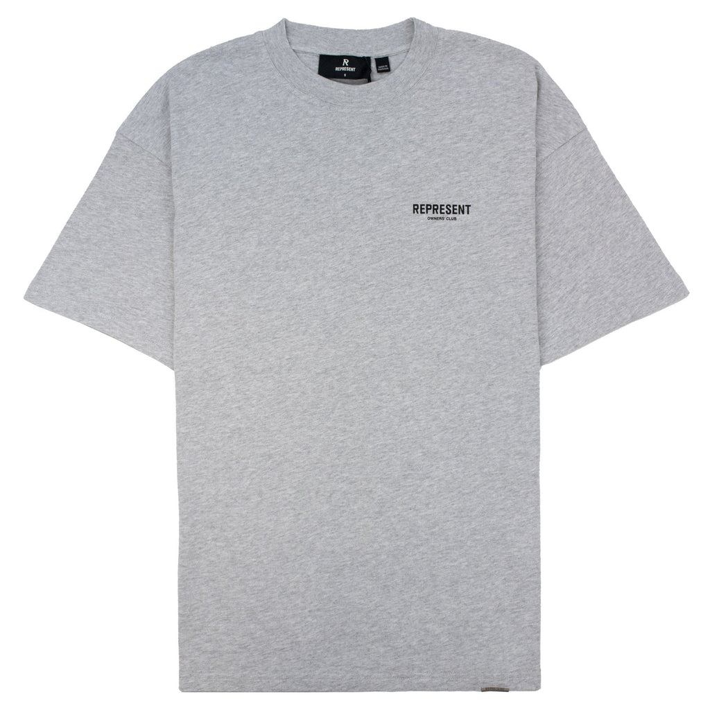 Represent Owners Club T-shirt Ash Grey/black