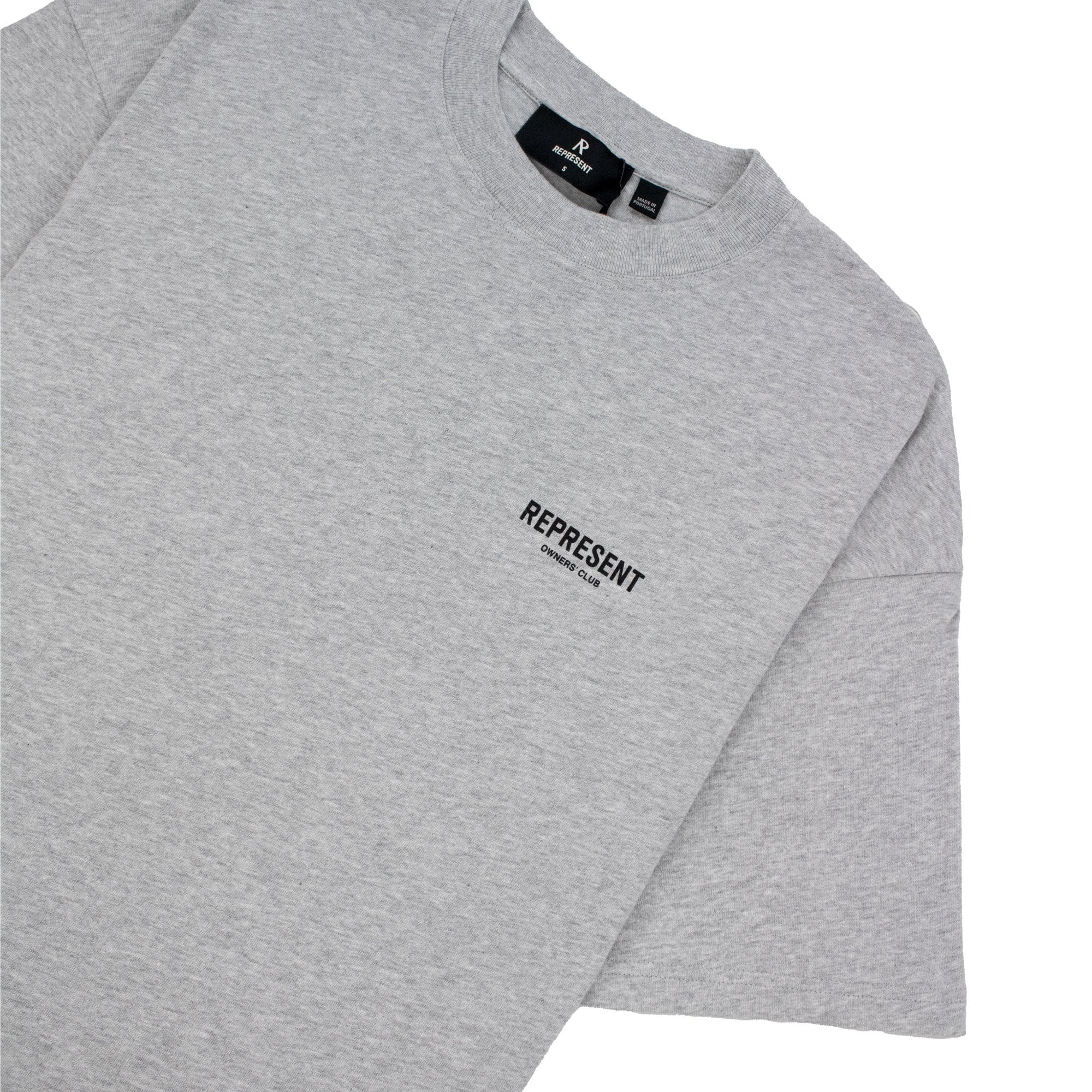 Represent Owners Club T-shirt Ash Grey/black