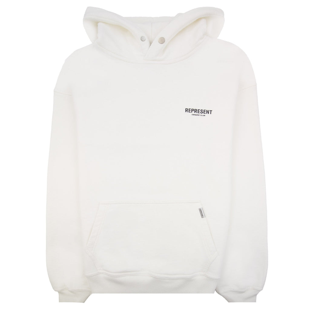 Represent Owners Club Hoodie Flat White