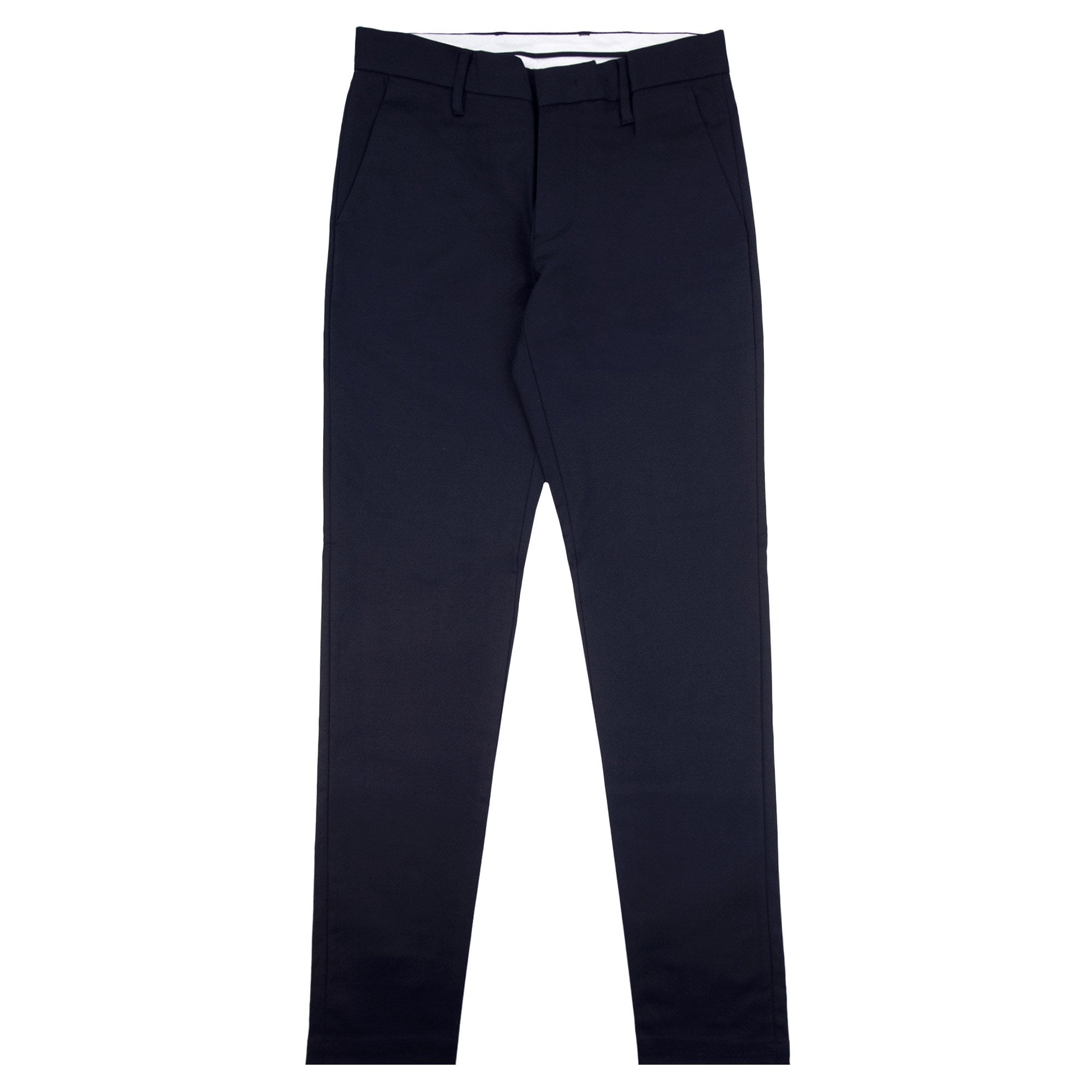Emporio Armani Stretch Cotton Chinos Blue Navy