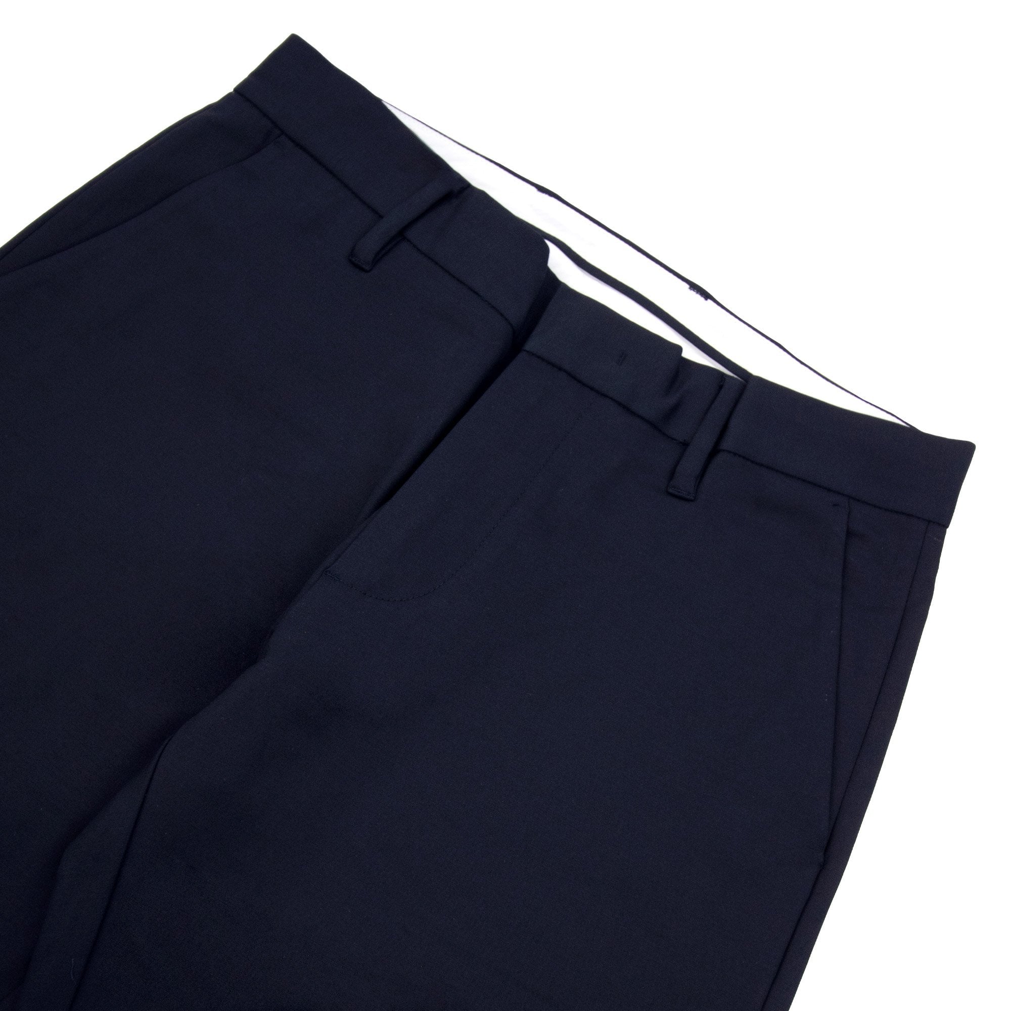 Emporio Armani Stretch Cotton Chinos Blue Navy