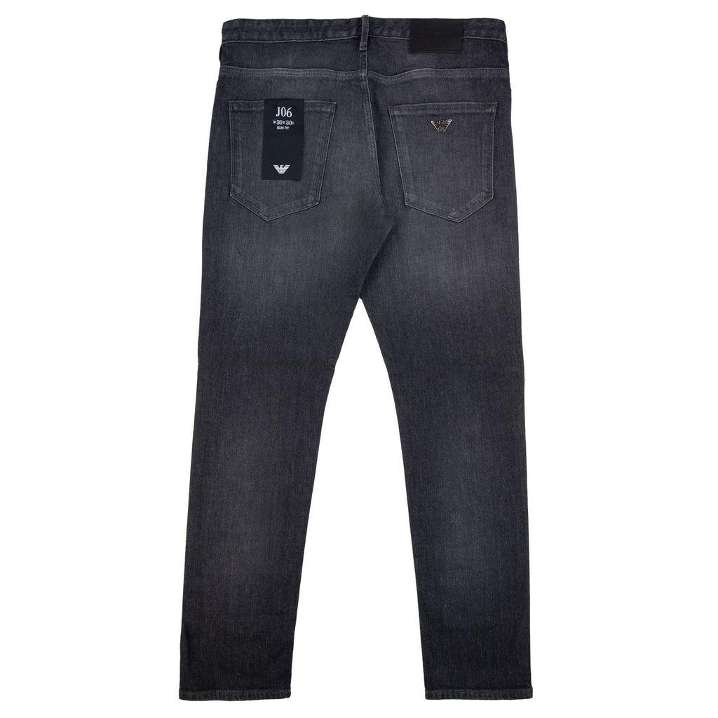 Emporio Armani J06 Denim Jeans Medium Grey