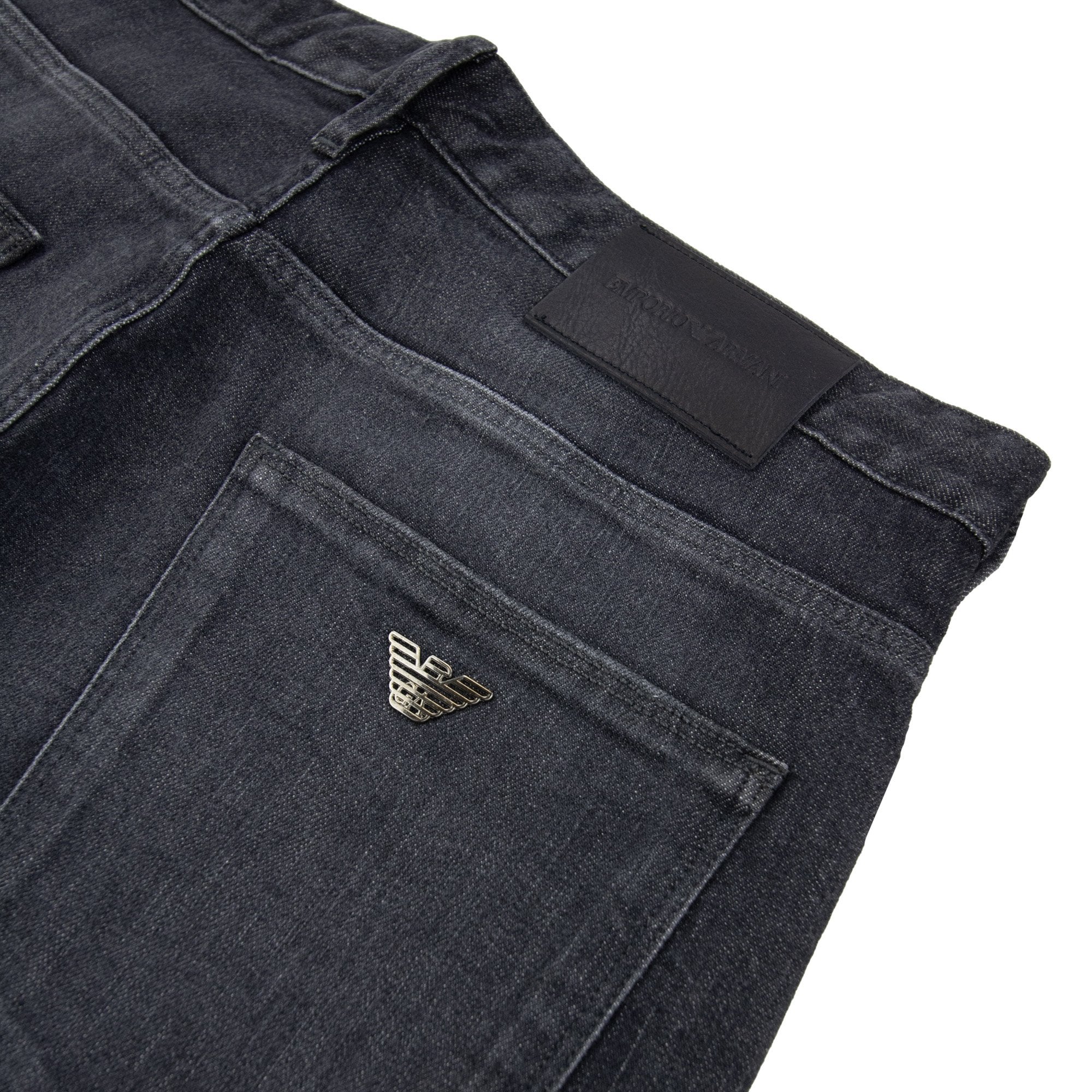 Emporio Armani J06 Denim Jeans Medium Grey