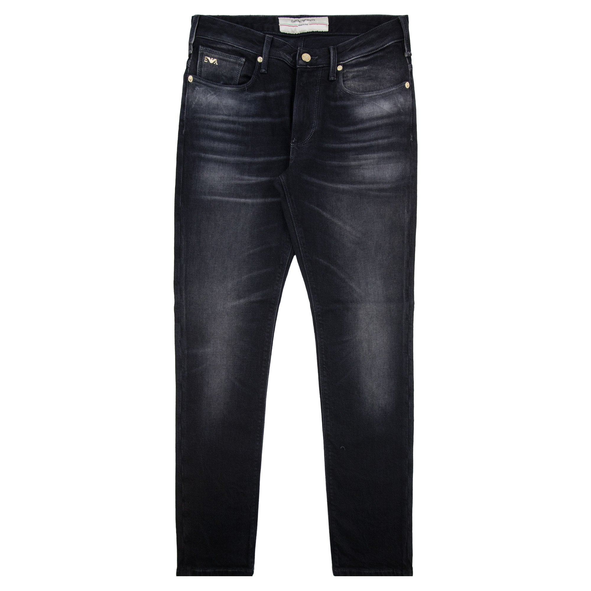 Emporio Armani Gold Badge J06 Jeans Dark Grey