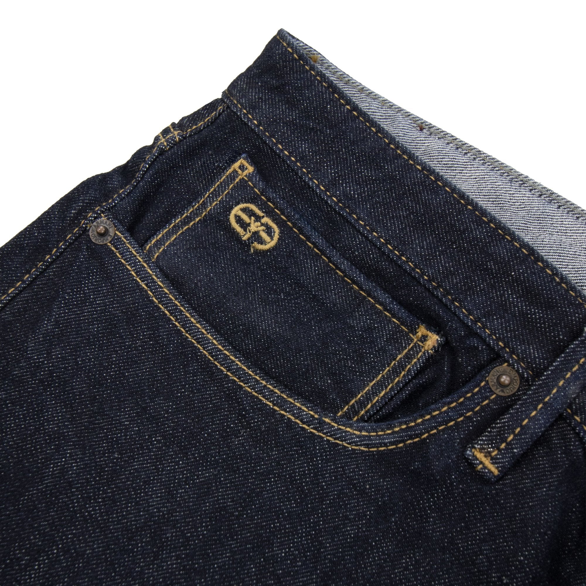 Emporio Armani J75 Selvedge Gold Lab Edition Jeans Denim Blue 0941