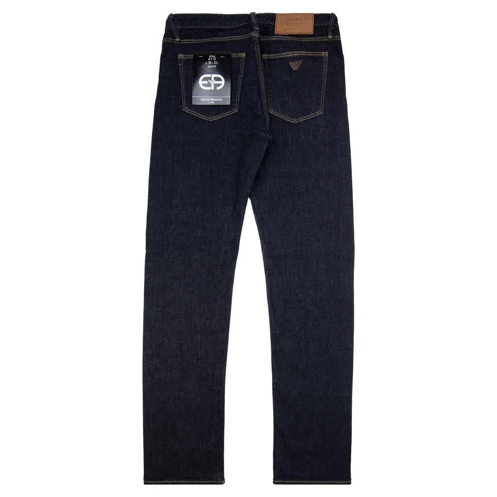 Emporio Armani J75 Selvedge Gold Lab Edition Jeans Denim Blue 0941