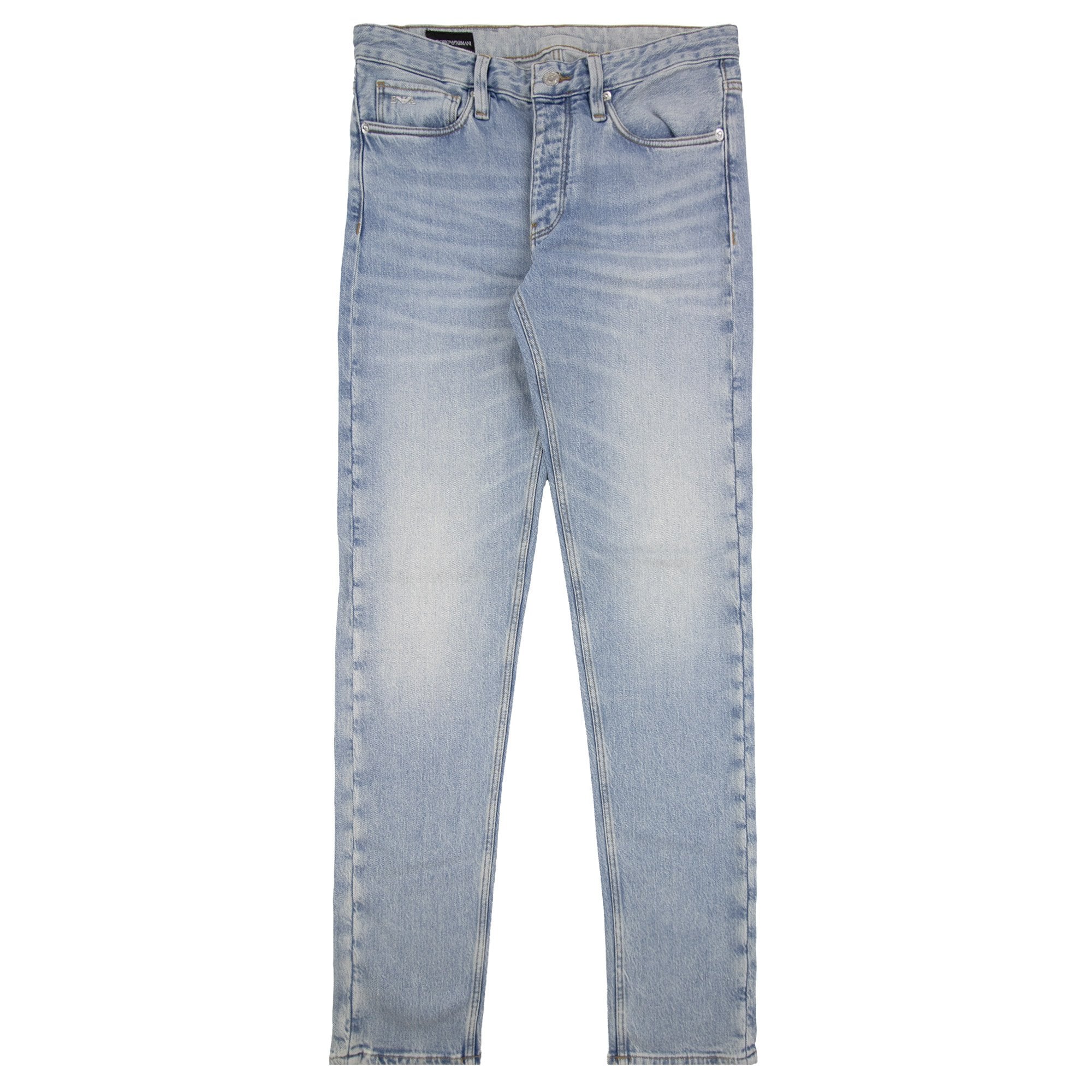 Emporio Armani J75 Stone Wash Slim Fit Jean Denim