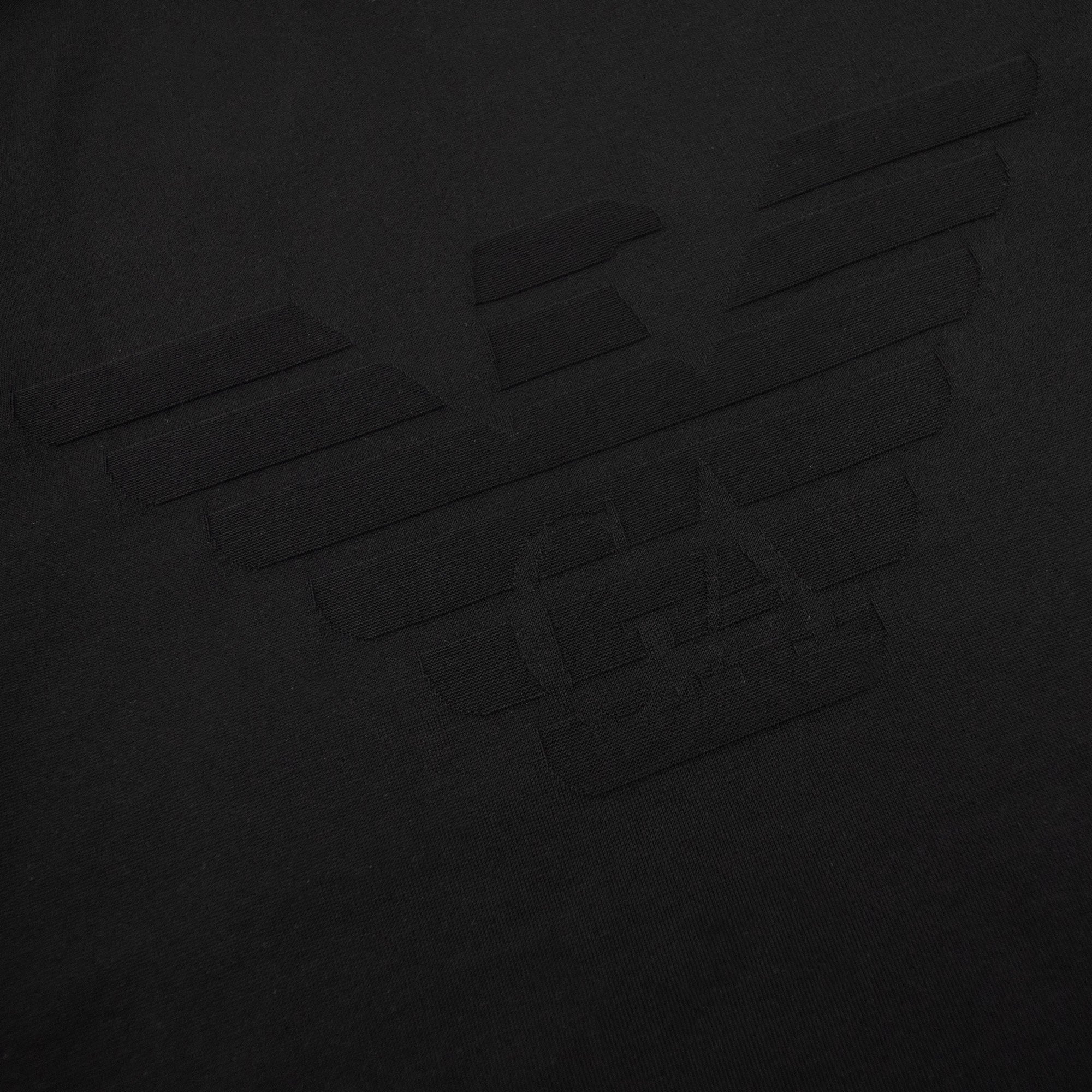 Emporio Armani Stencil Logo Tee Black