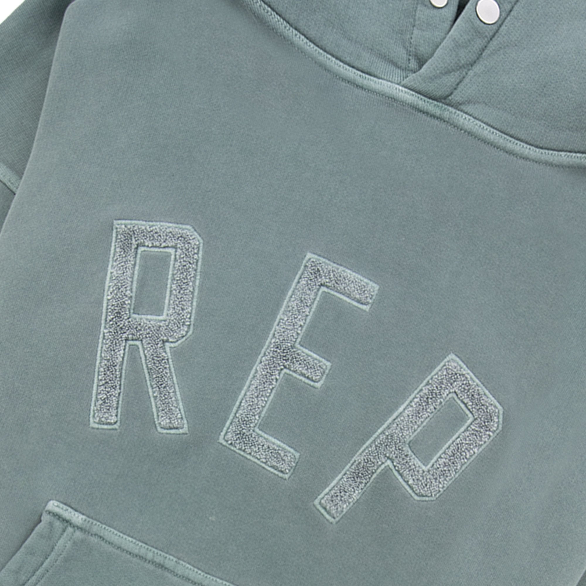 Represent Rep Applique Hoodie Forest Green