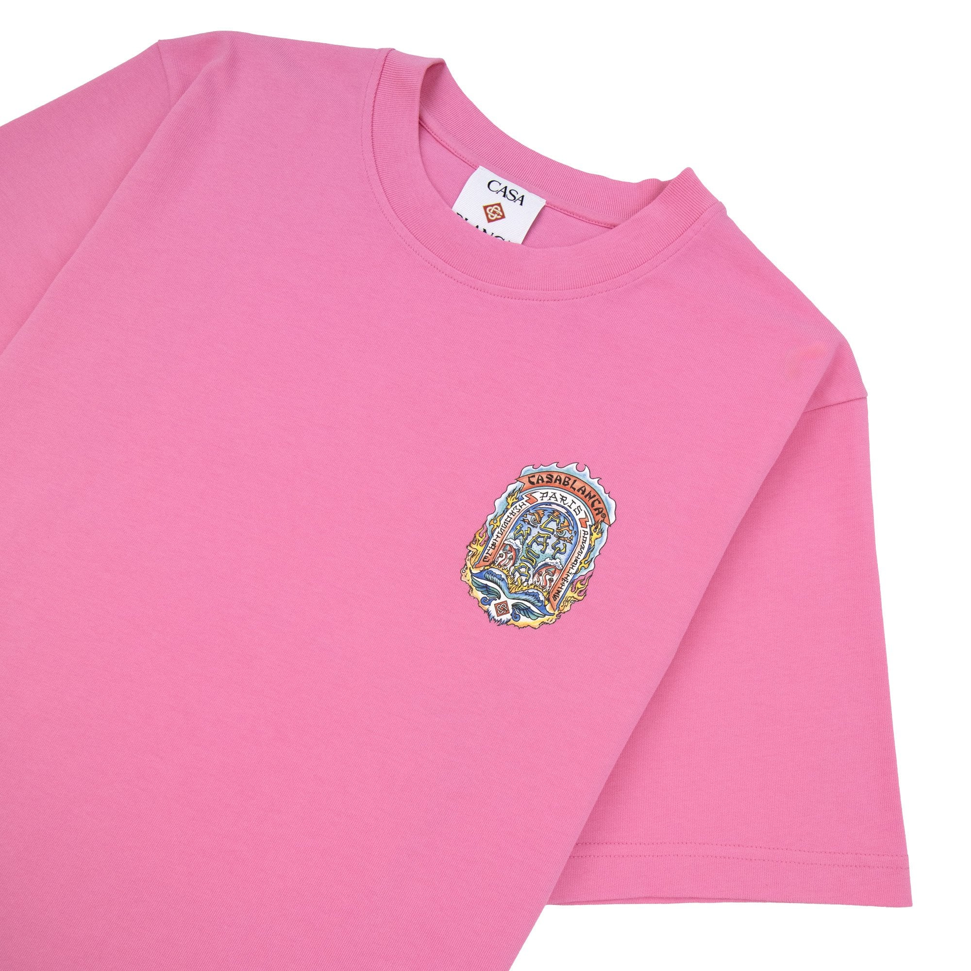 Casablanca Casa Way Skate Printed T-shirt Pink | ONU – Onu