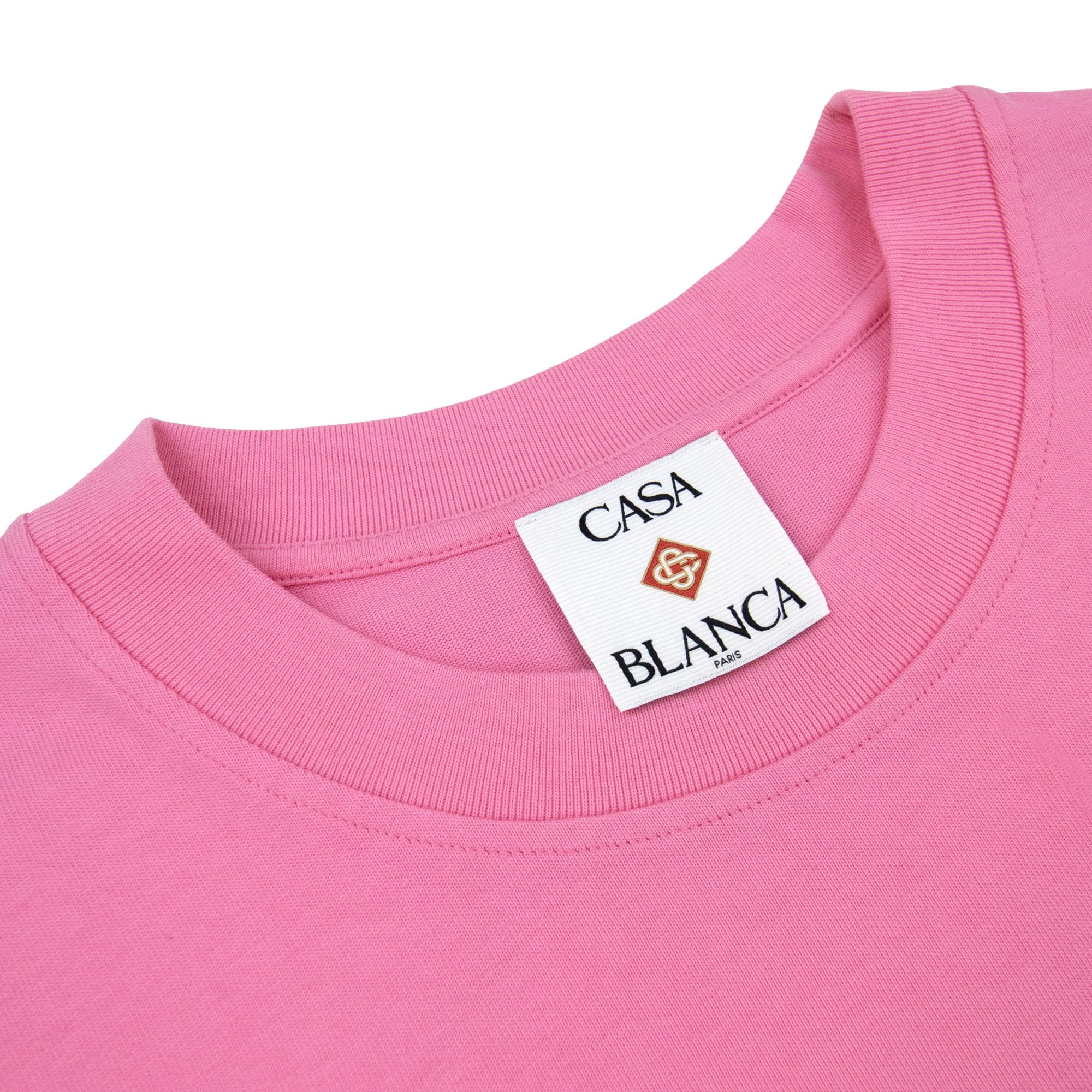 Casablanca Casa Way Skate Printed T-shirt Pink