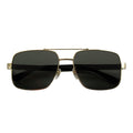 Gucci Gg0529s 60 Acetate Rectangular Frame Sunglasses Gold