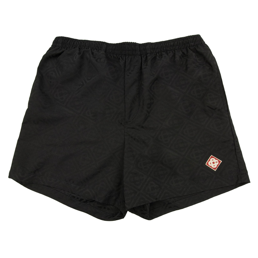 Casablanca Jacquard Swim Shorts Black
