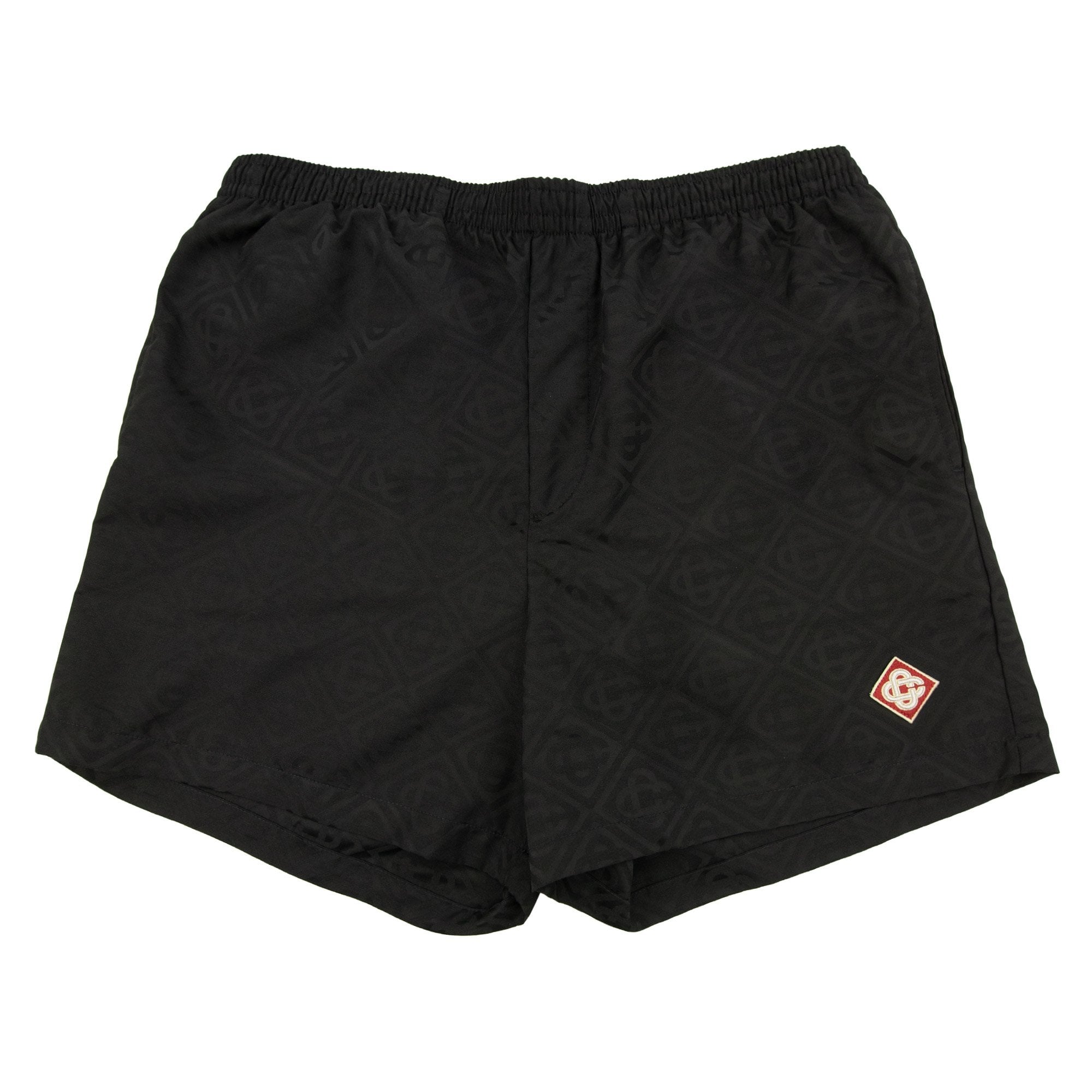 Casablanca Jacquard Swim Shorts Black