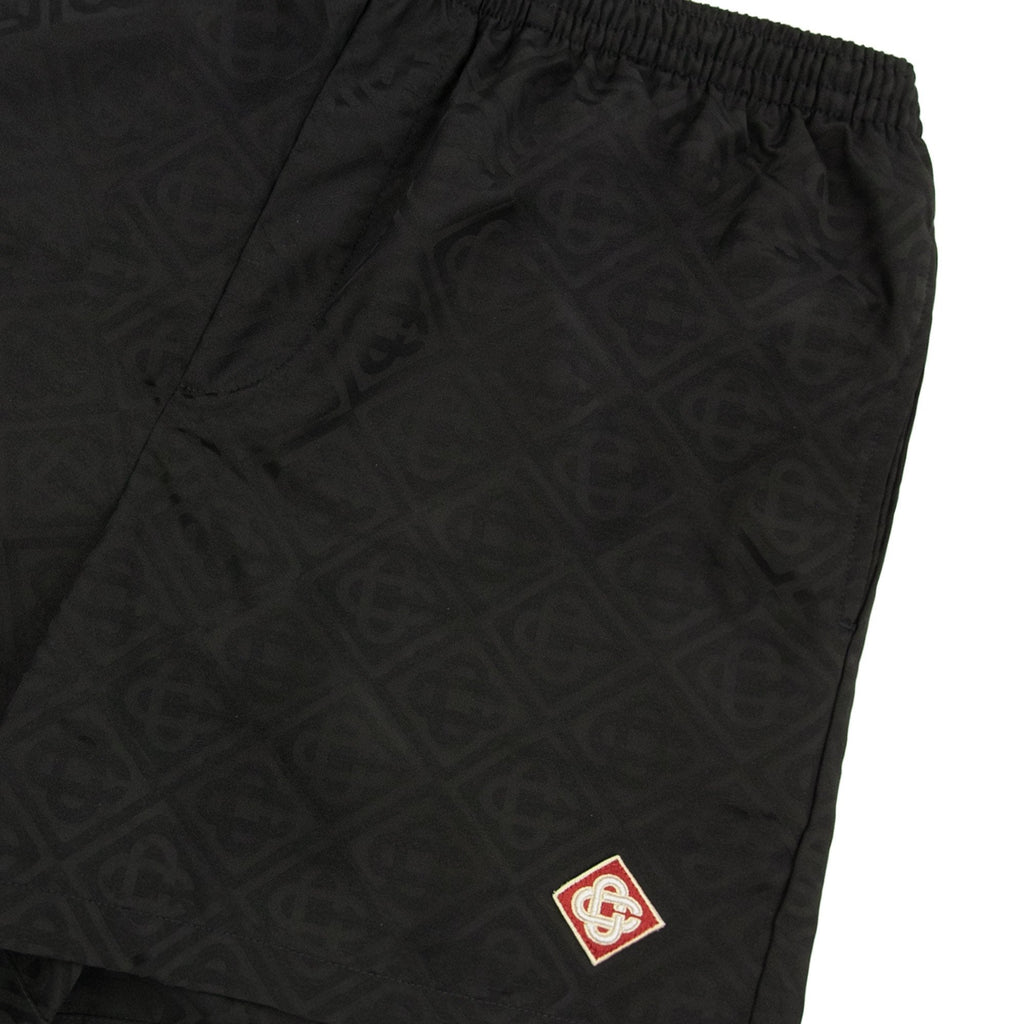 Casablanca Jacquard Swim Shorts Black