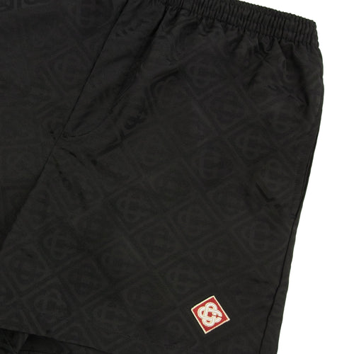 Casablanca Jacquard Swim Shorts Black