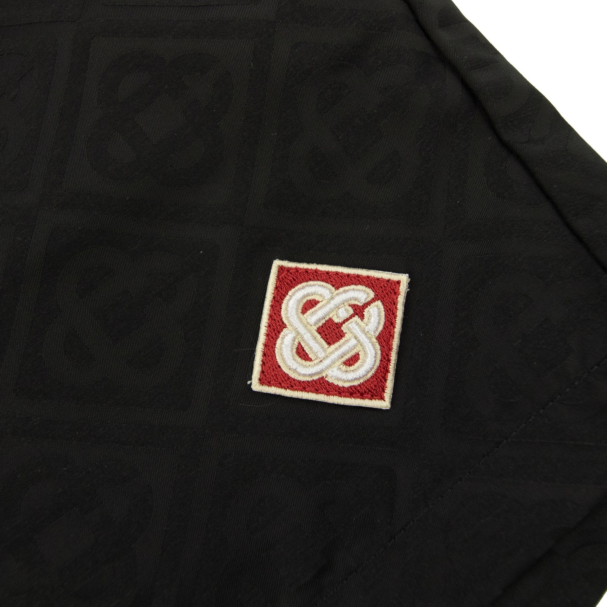 Casablanca Jacquard Swim Shorts Black
