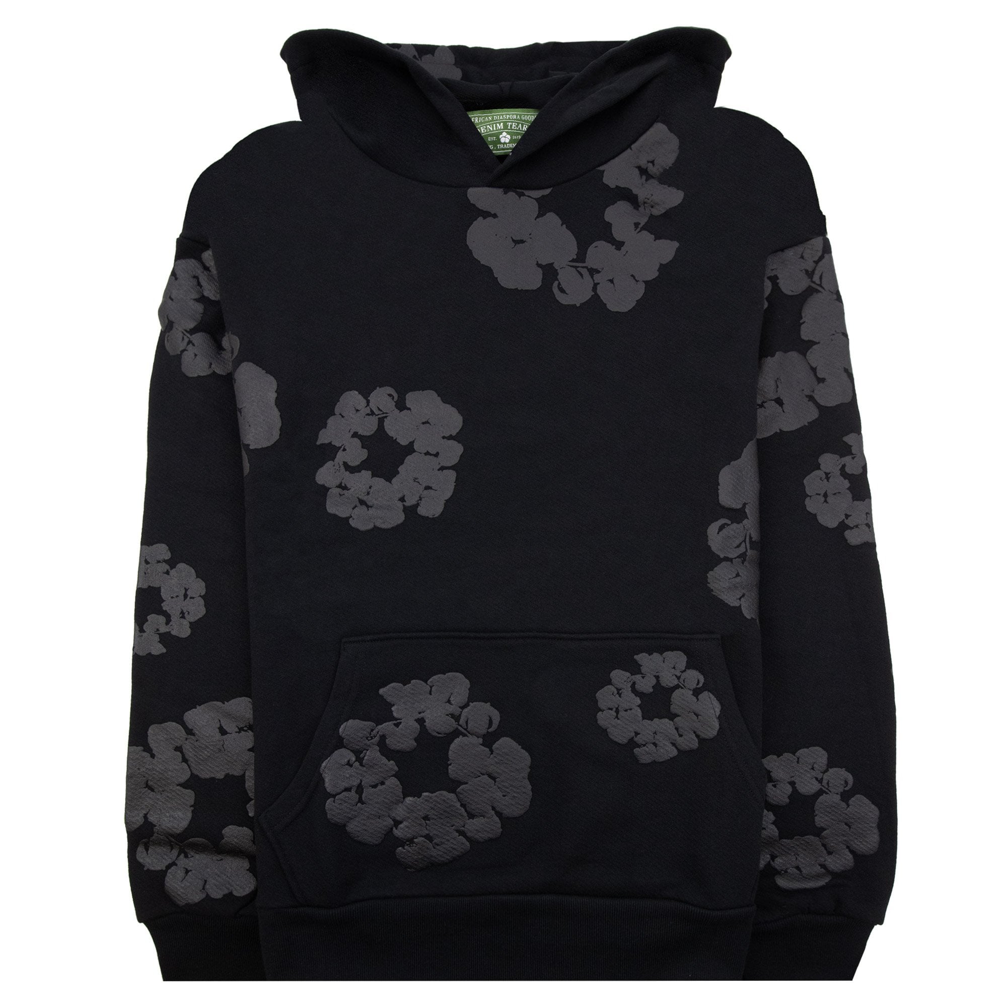 Denim Tears The Cotton Wreath Sweatshirt Monochrome