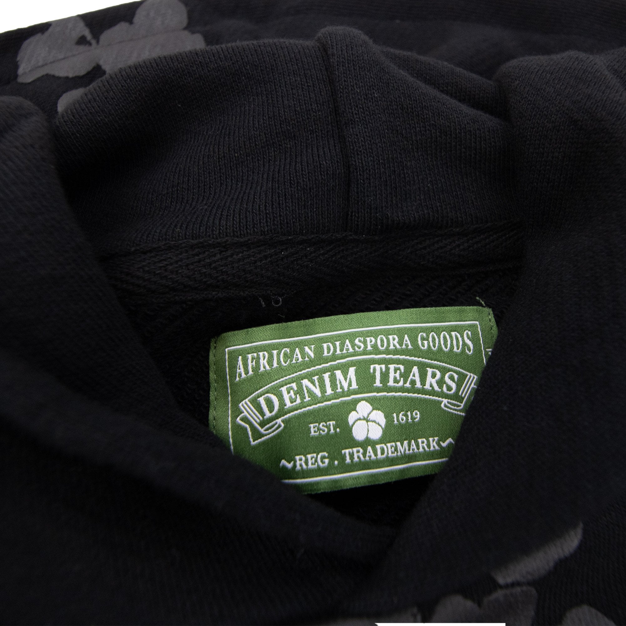 Denim Tears The Cotton Wreath Sweatshirt Monochrome