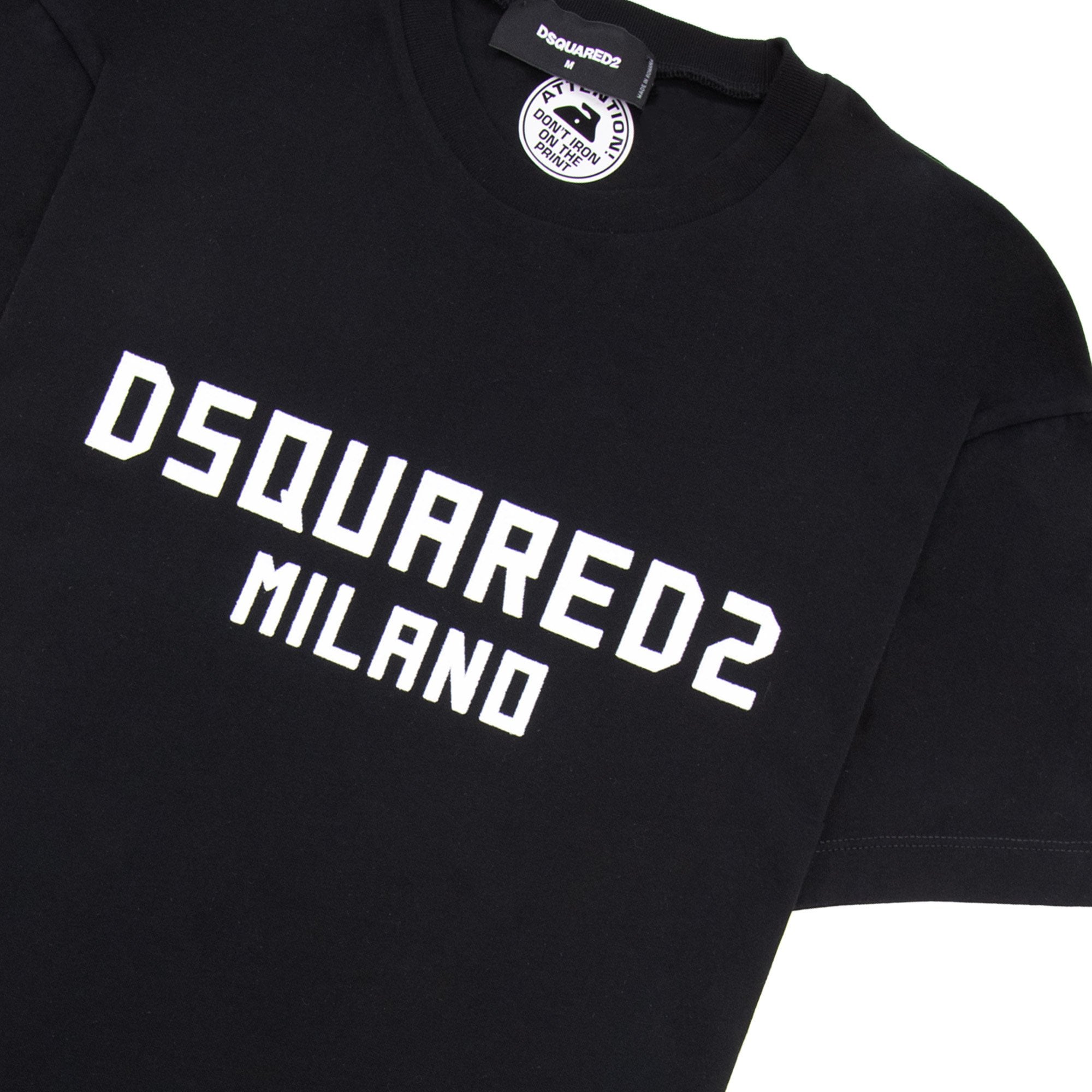 Dsquared2 Cool Fit Dsquared Milano T-shirt Black