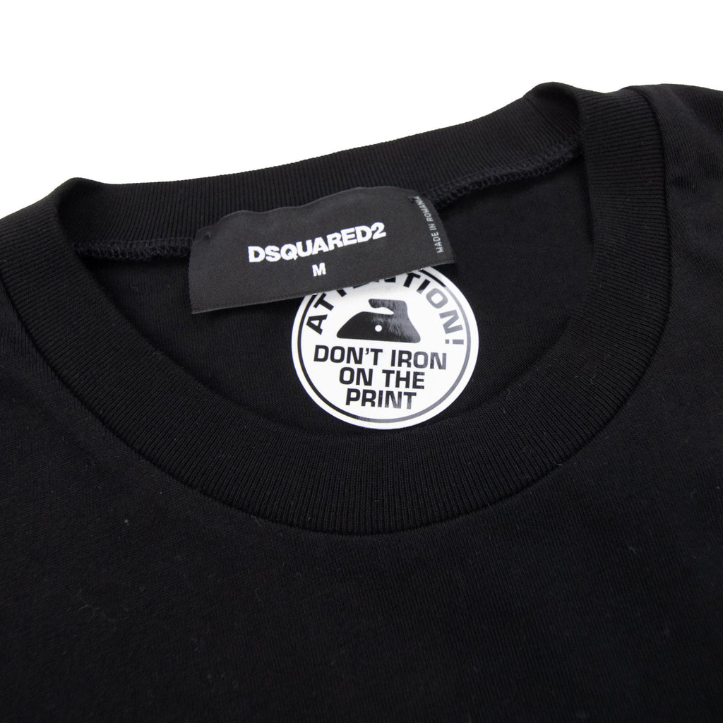 Dsquared2 Cool Fit Dsquared Milano T-shirt Black