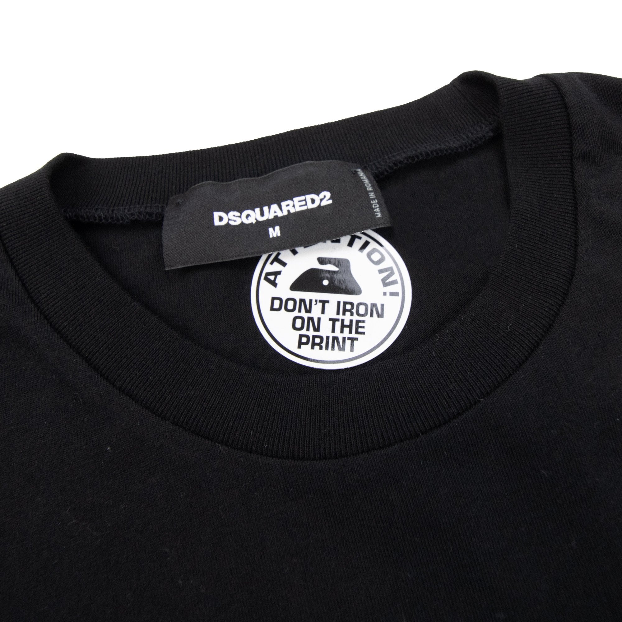 Dsquared2 Cool Fit Dsquared Milano T-shirt Black