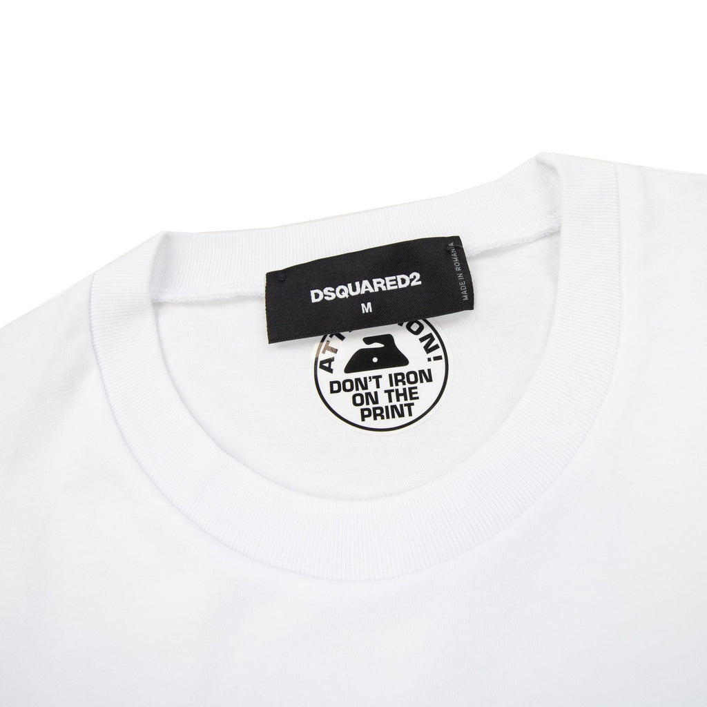 Dsquared2 Sweat And Tears Cool Fit Tee White