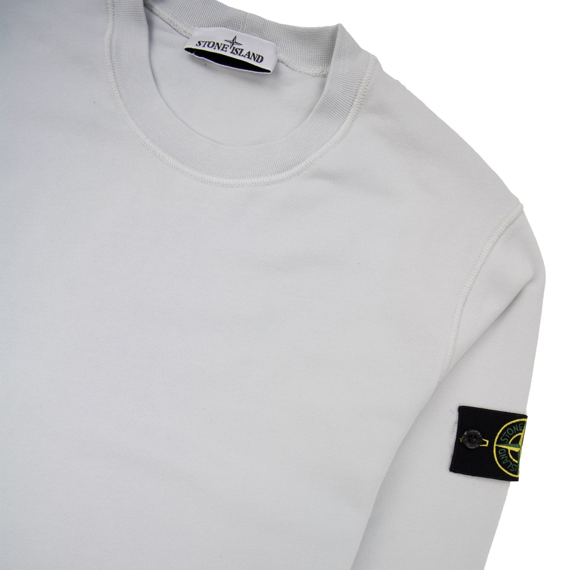 Stone Island 63051 Crewneck Sweatshirt Sky Blue V0041