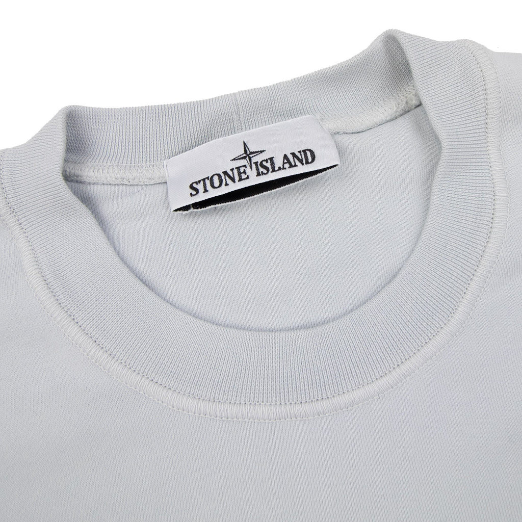 Stone Island 63051 Crewneck Sweatshirt Sky Blue V0041