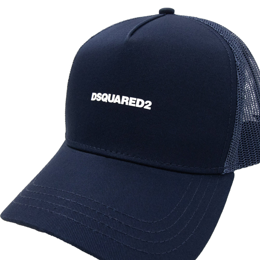 Dsquared2 Dsquared Mesh Back Cap Navy/white