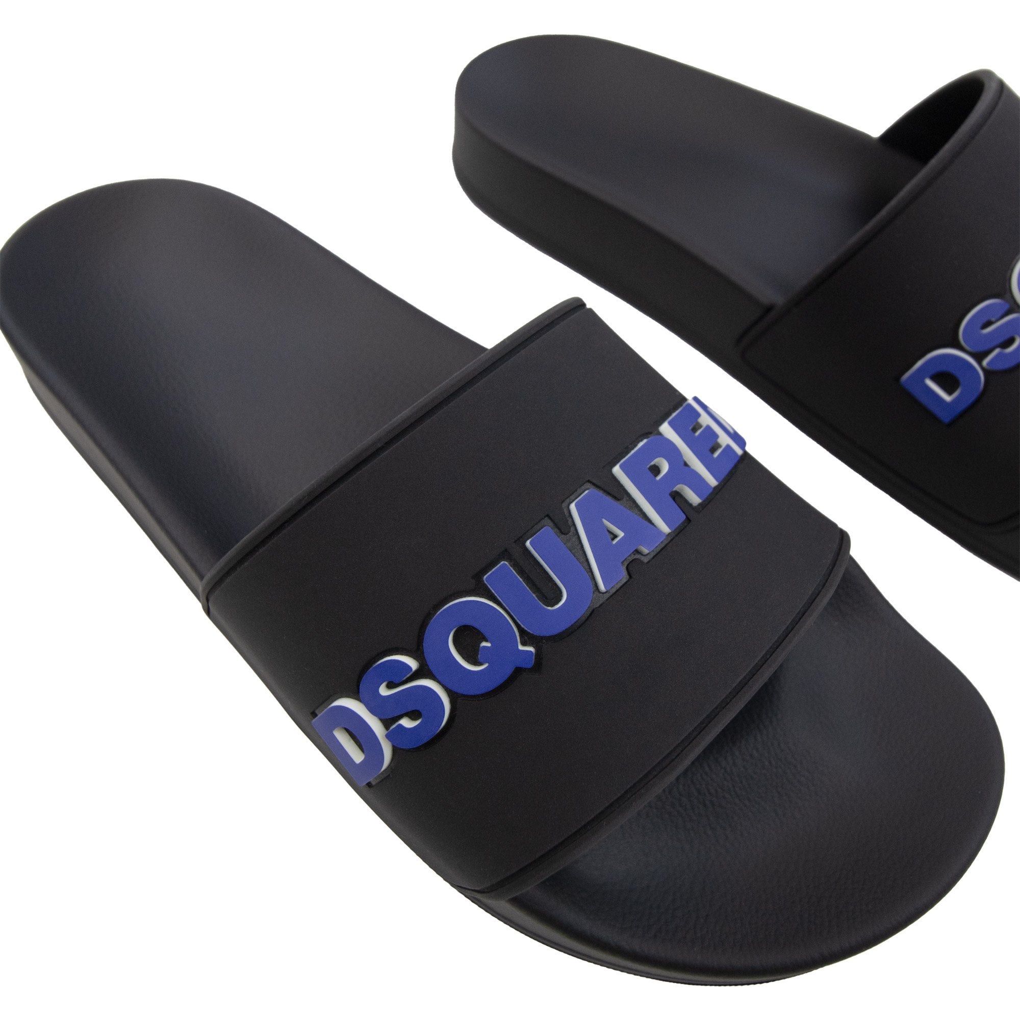 Dsquared2 Dsquared Logo Slides Black/Blue