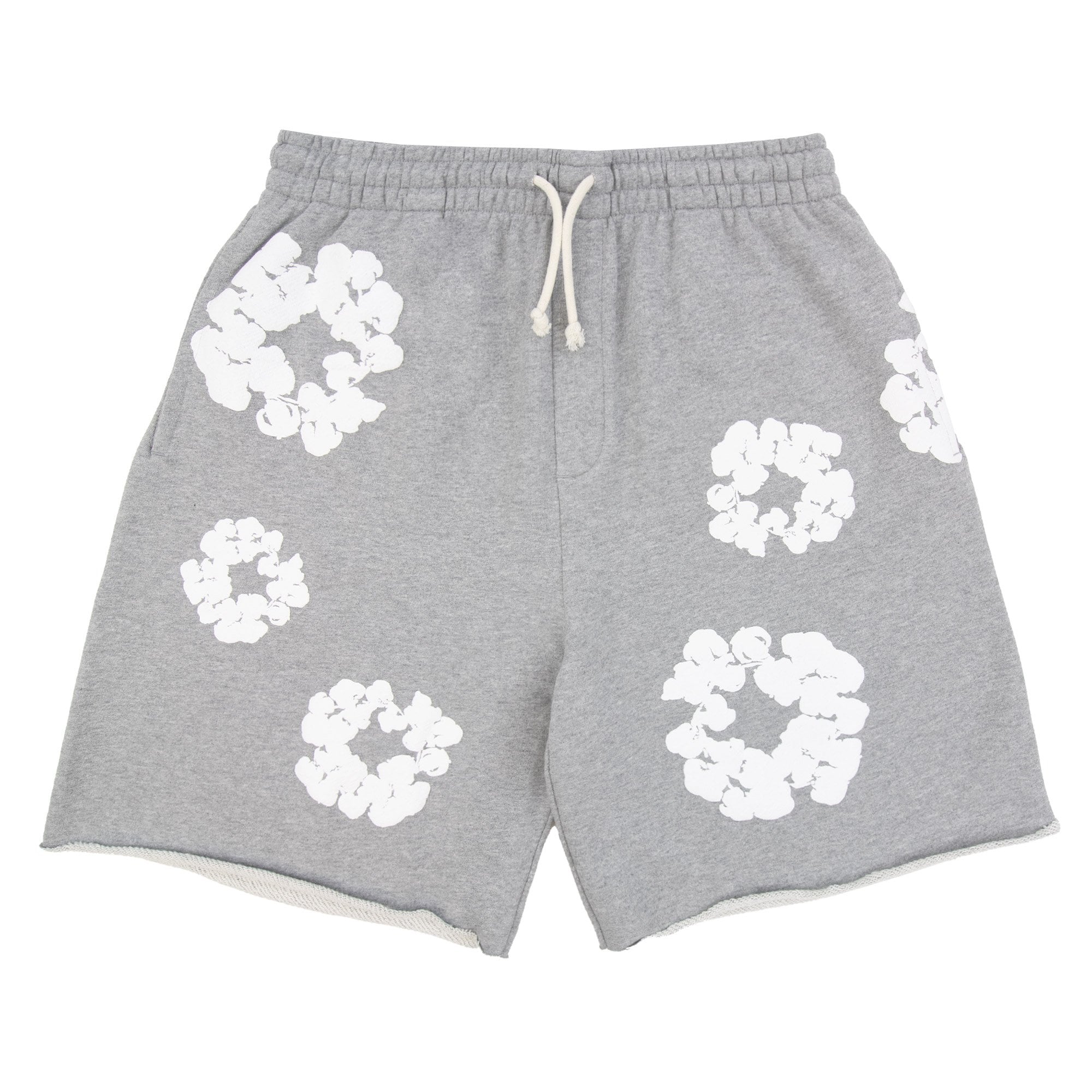 Denim Tears The Cotton Wreath Shorts Grey
